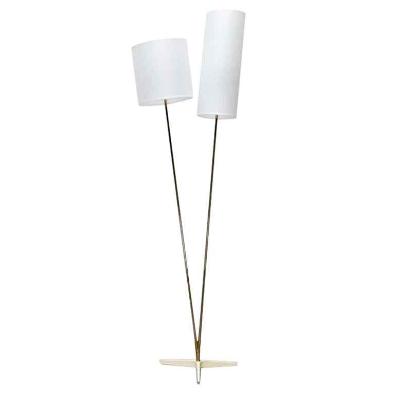 Mid-Century Minimalist Tripod Floor Lamp, 1960s