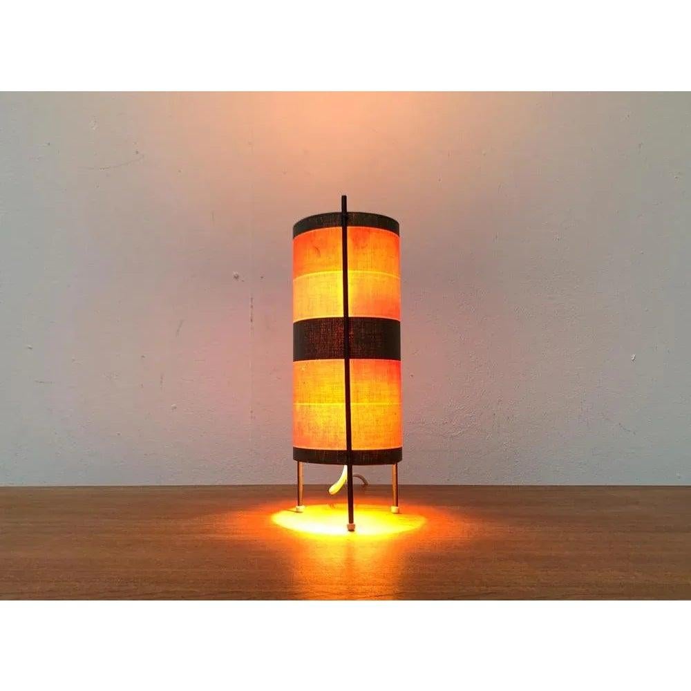 Metal Mid-Century Minimalist Tripod Table Lamp, 1960s For Sale
