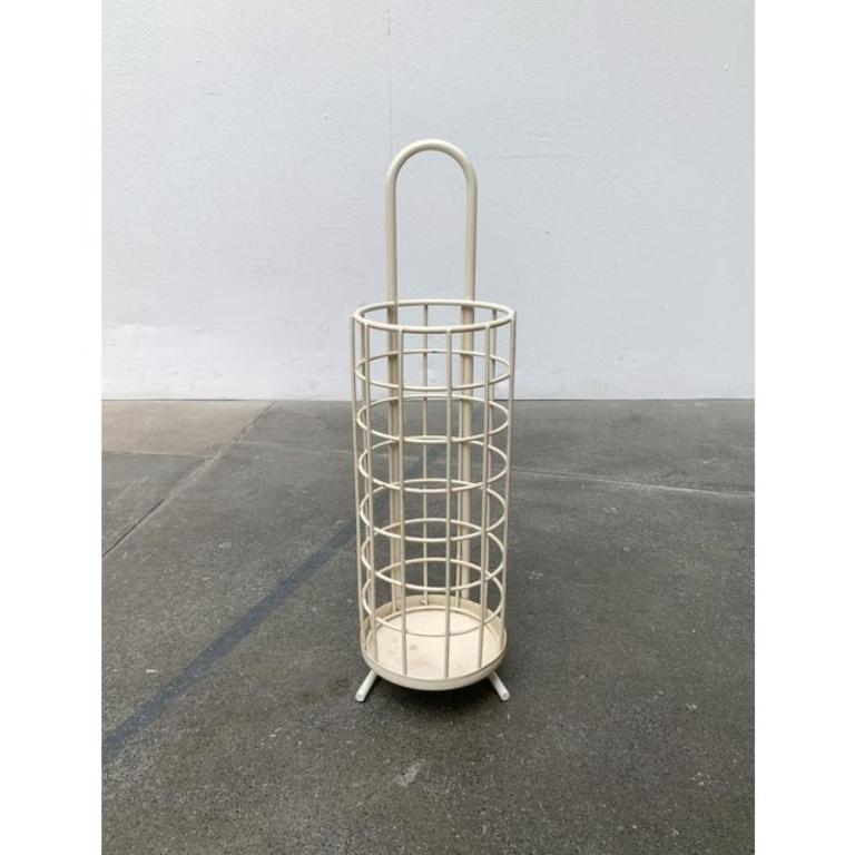 Mid-Century Minimalist Umbrella Stand, 1960s For Sale 4