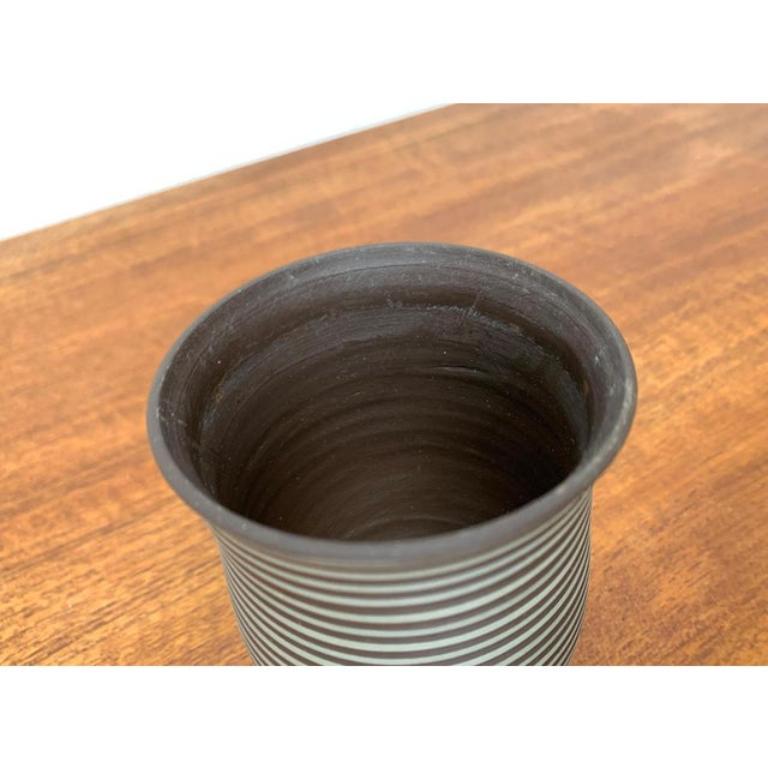 Mid-Century Minimalist Vase from Kieler Kunstkeramik, 1960s For Sale 3