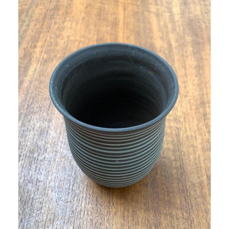 Mid-Century Modern Mid-Century Minimalist Vase from Kieler Kunstkeramik, 1960s For Sale