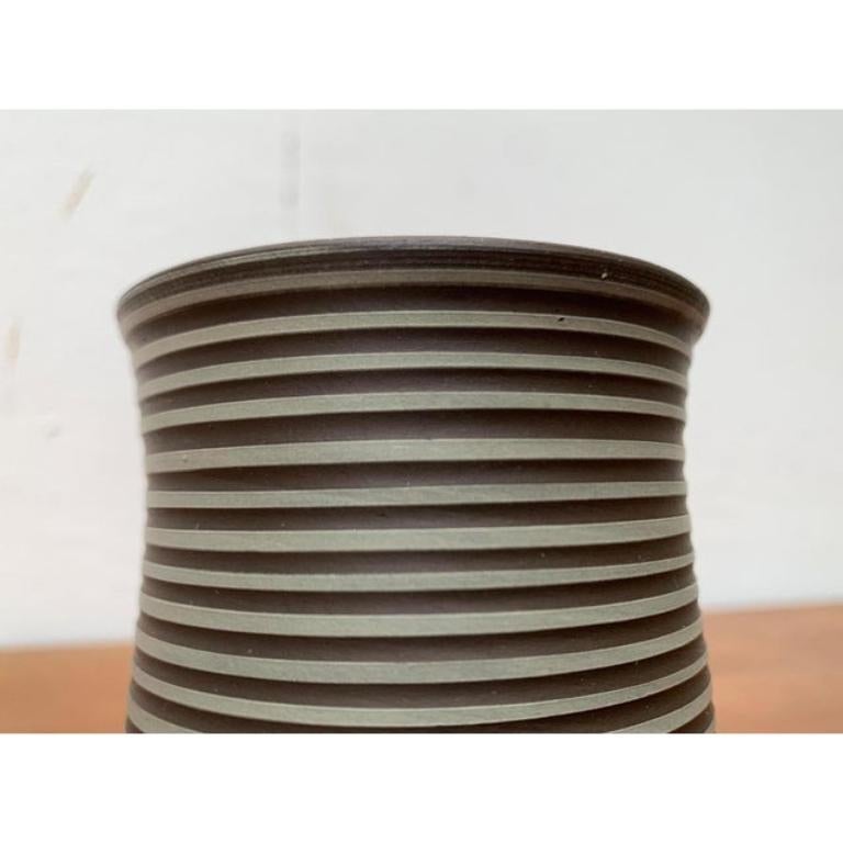 Mid-Century Minimalist Vase from Kieler Kunstkeramik, 1960s For Sale 1