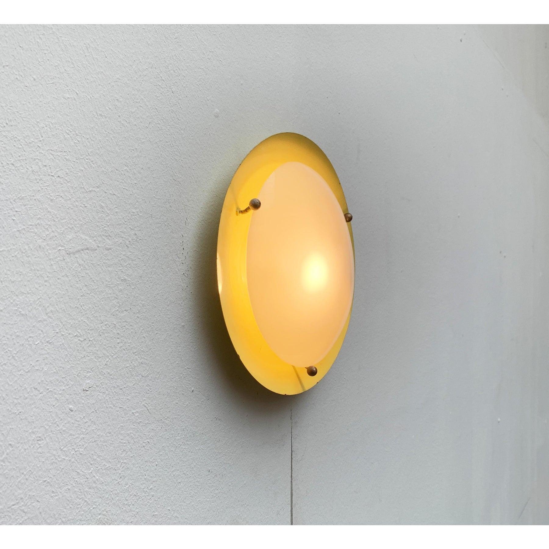 Lámpara de pared o techo minimalista de mediados de siglo en Bueno estado para la venta en Hamburg, DE