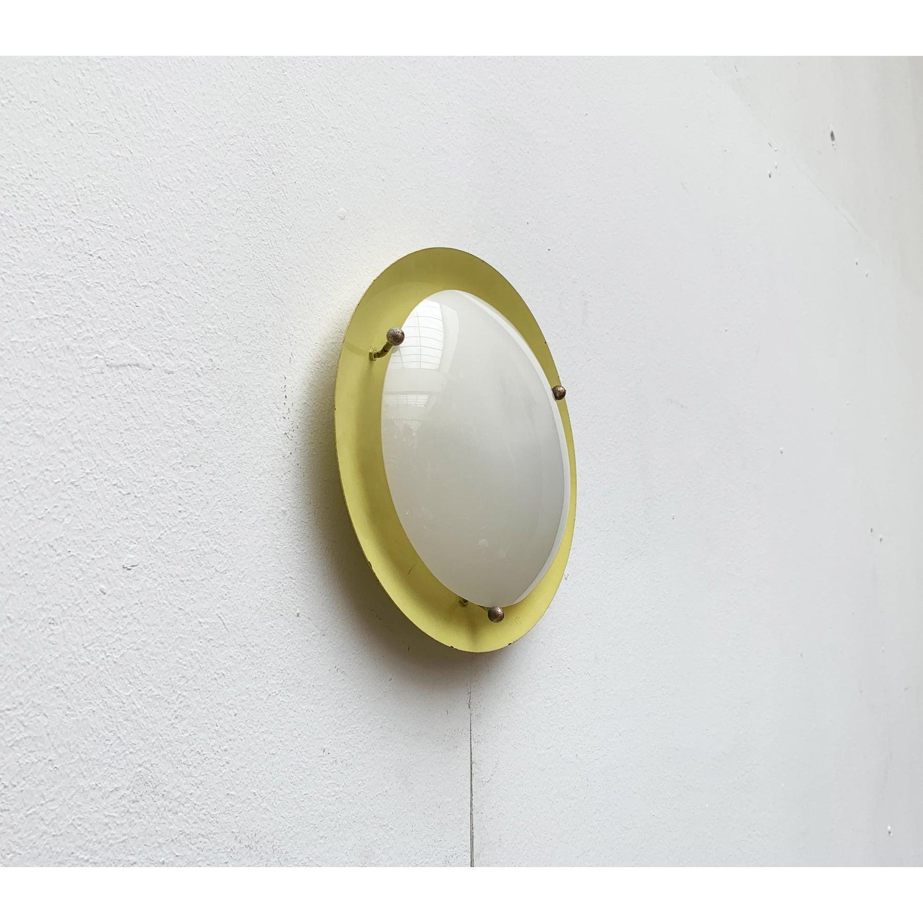 Lámpara de pared o techo minimalista de mediados de siglo en venta 1