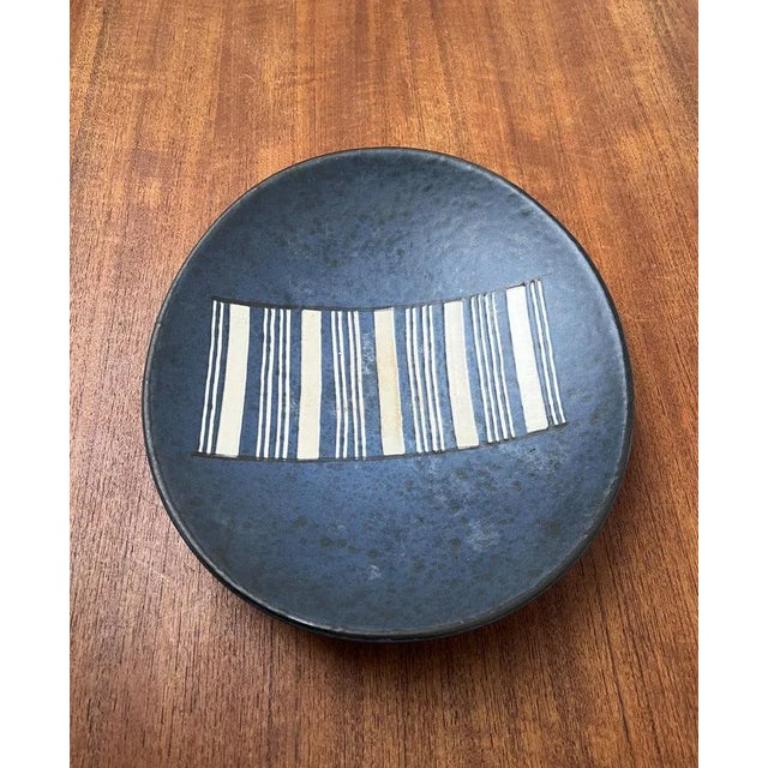 Mid-Century Minimalist West German Pottery WGP Bowl, 1960s For Sale 3