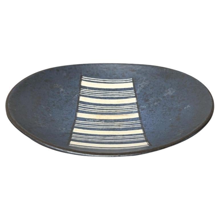 Mid-Century Minimalist West German Pottery WGP Bowl, 1960s