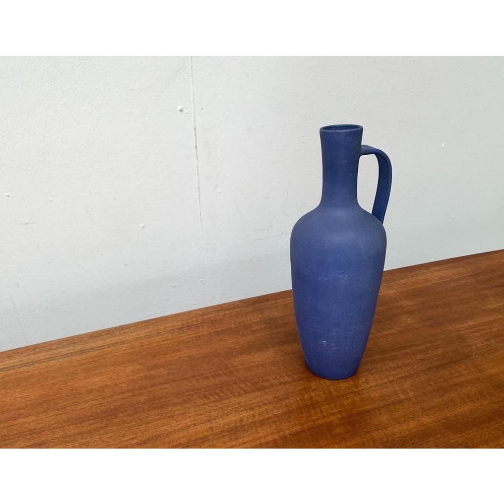 20th Century Mid-Century Minimalist WGP Pottery Carafe Vase from Marschner Kunsttöpferei For Sale