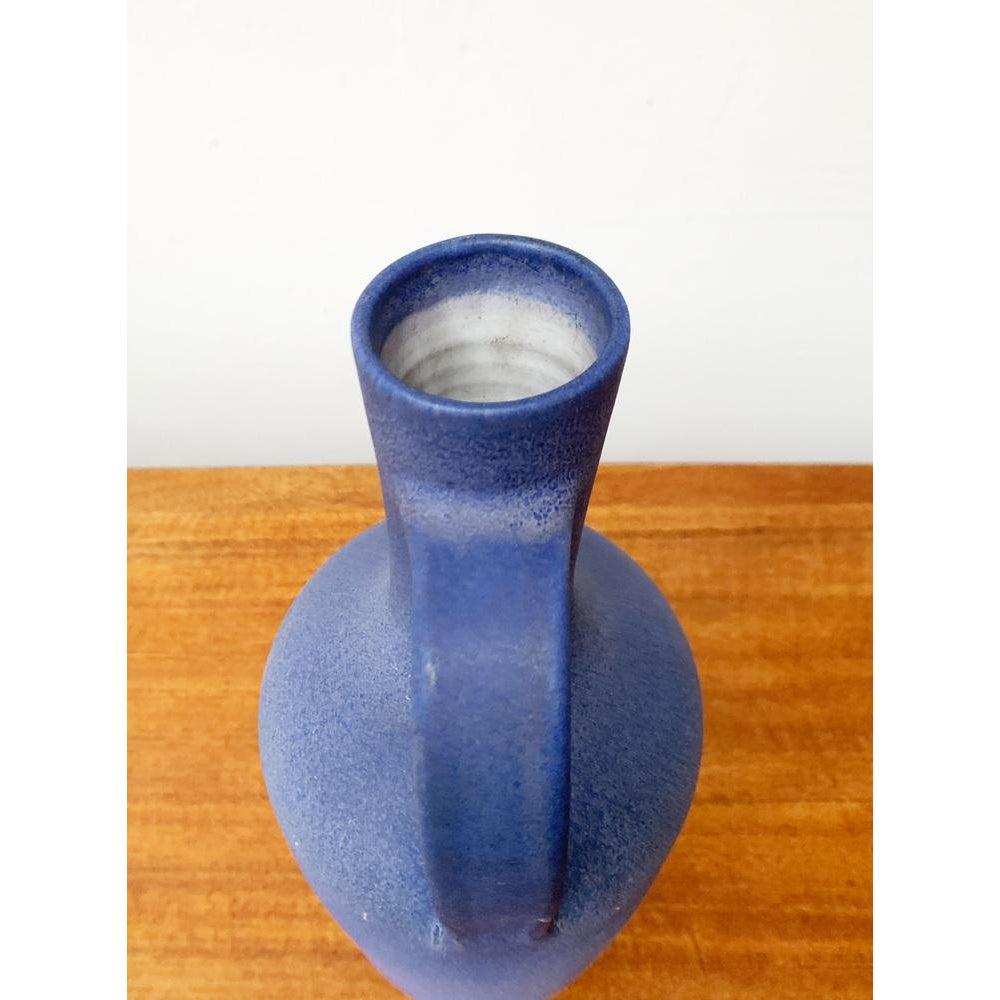 Ceramic Mid-Century Minimalist WGP Pottery Carafe Vase from Marschner Kunsttöpferei For Sale