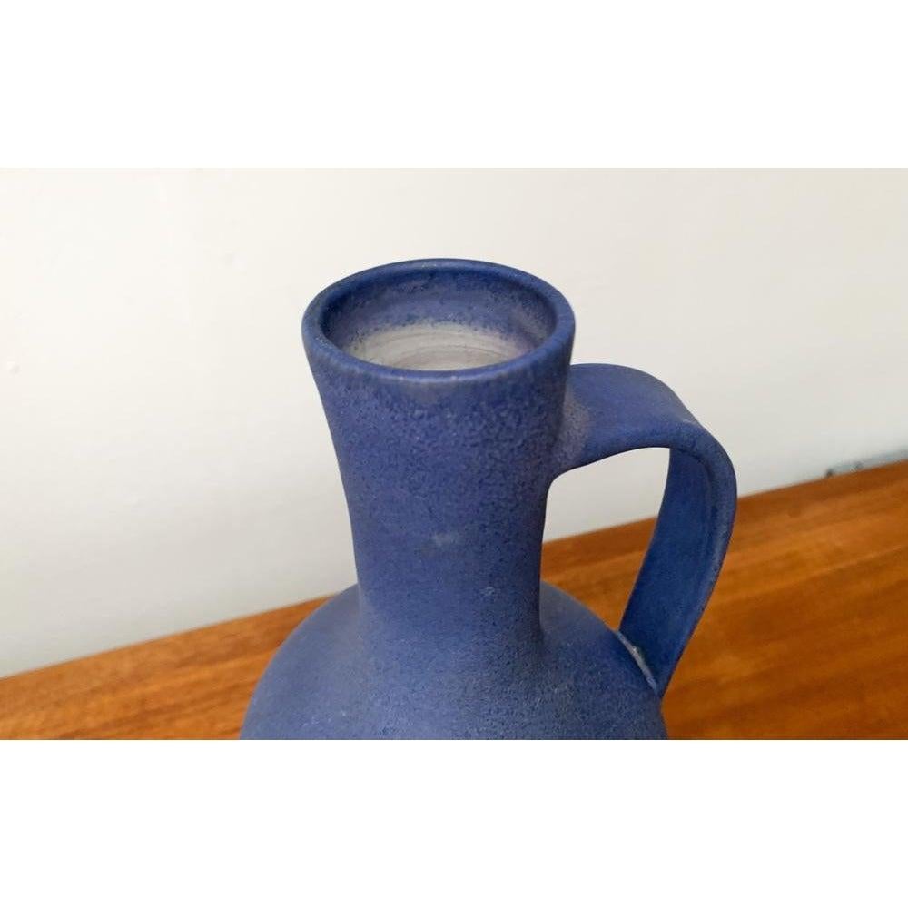 Mid-Century Minimalist WGP Pottery Carafe Vase from Marschner Kunsttöpferei For Sale 1