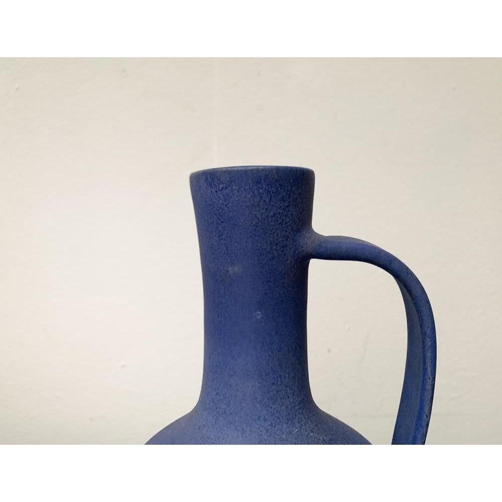 Mid-Century Minimalist WGP Pottery Carafe Vase from Marschner Kunsttöpferei For Sale 3