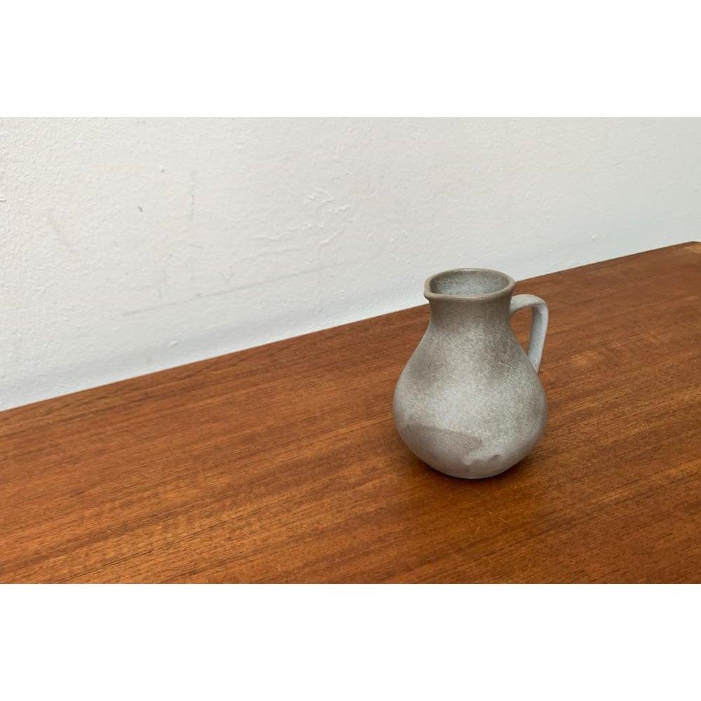 Mid-Century Minimalist WGP West German Pottery Carafe Vase, 1960s In Excellent Condition For Sale In Hamburg, DE