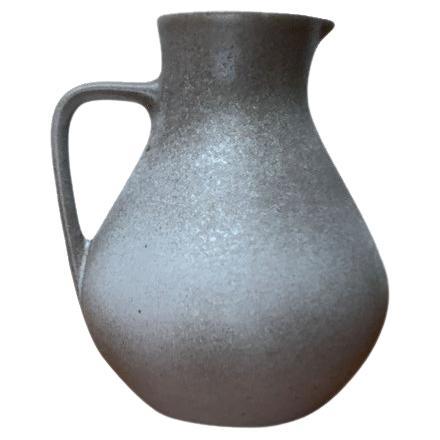 Mid-Century Minimalist WGP West German Pottery Carafe Vase, 1960s