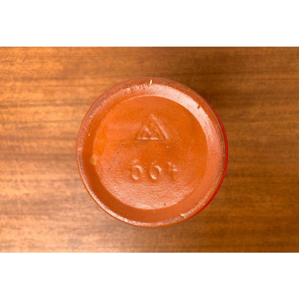Mid-Century Minimalist WGP West German Pottery Vase 1960s For Sale 4
