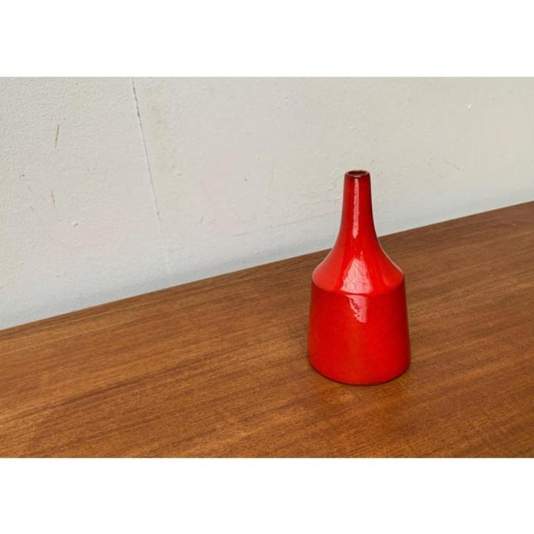 Minimalistische WGP West German Pottery Vase aus der Jahrhundertmitte, 1960er Jahre im Zustand „Hervorragend“ im Angebot in Hamburg, DE
