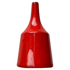 Minimalistische WGP West German Pottery Vase aus der Jahrhundertmitte, 1960er Jahre