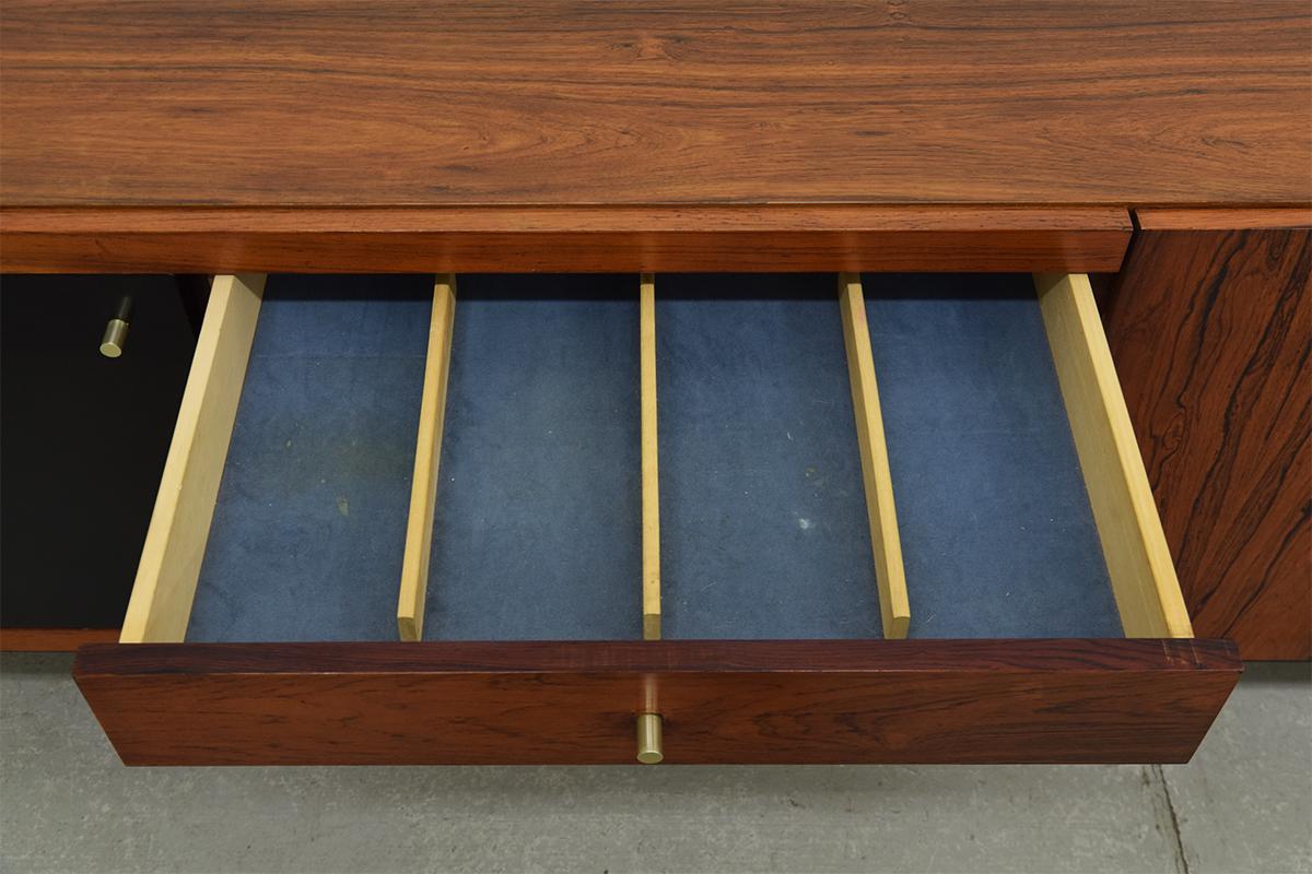 Mid-20th Century Midcentury Minimalistic Rosewood Credenza by Fristho, 1960s