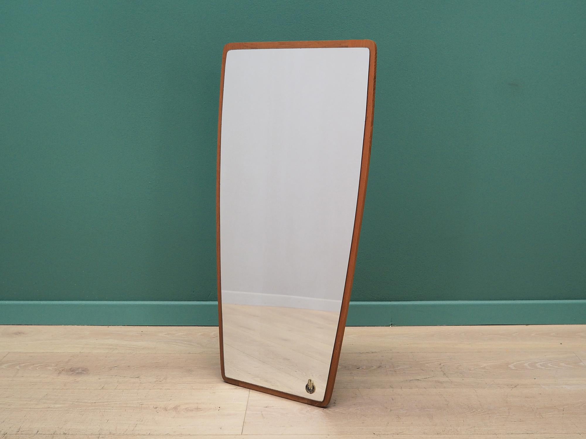Danish Midcentury Mirror, 1960-1970 For Sale