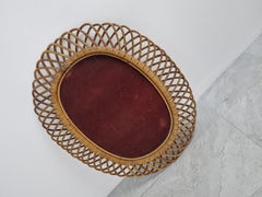 Miroir du milieu du siècle dernier de Franco Albini, années 1960