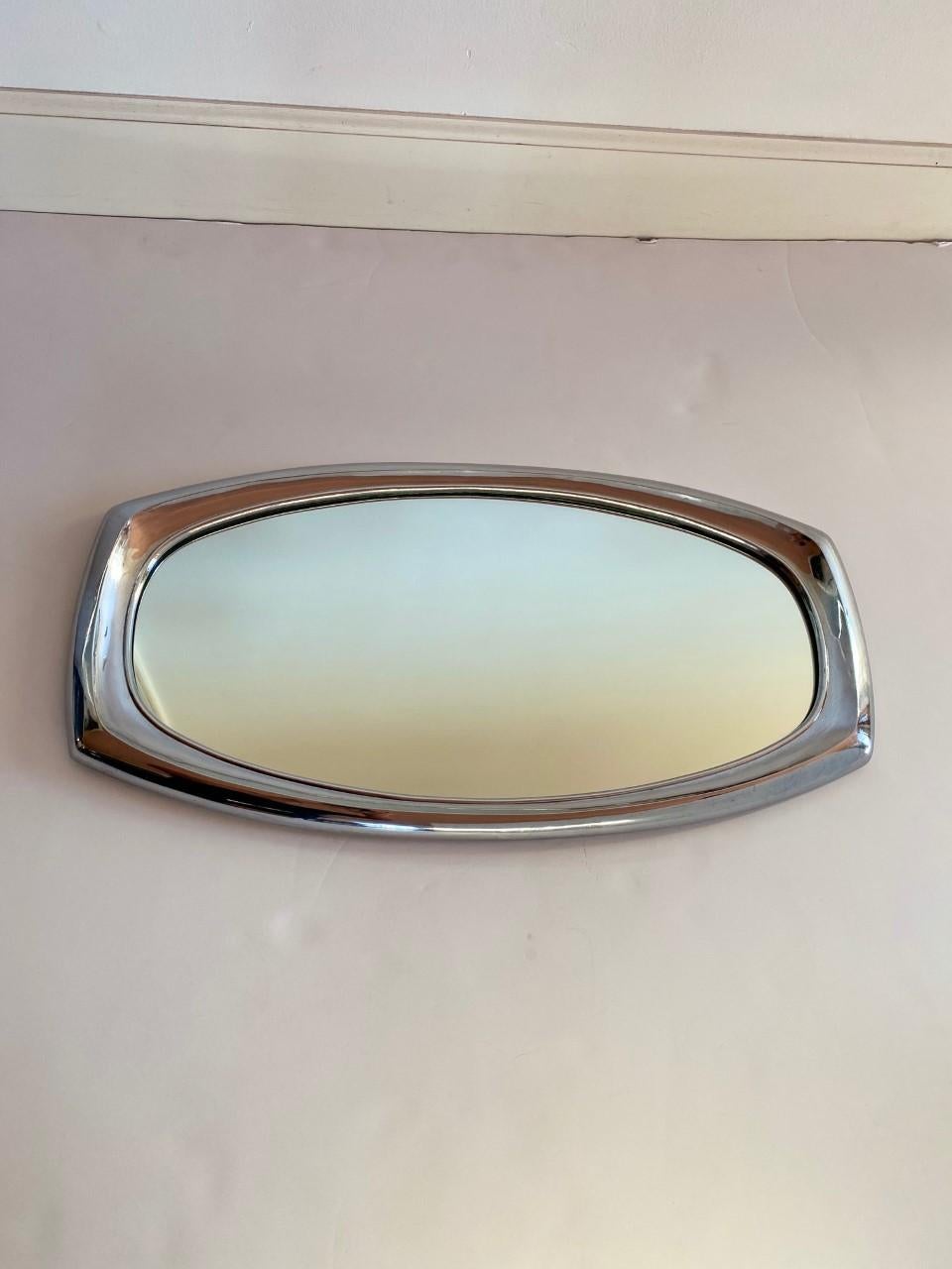 Hand-Crafted Midcentury Mirror by Syroco