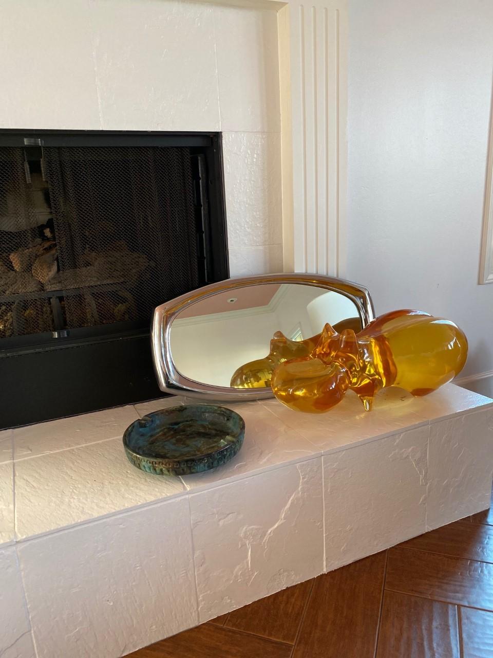 Midcentury Mirror by Syroco In Good Condition In San Diego, CA