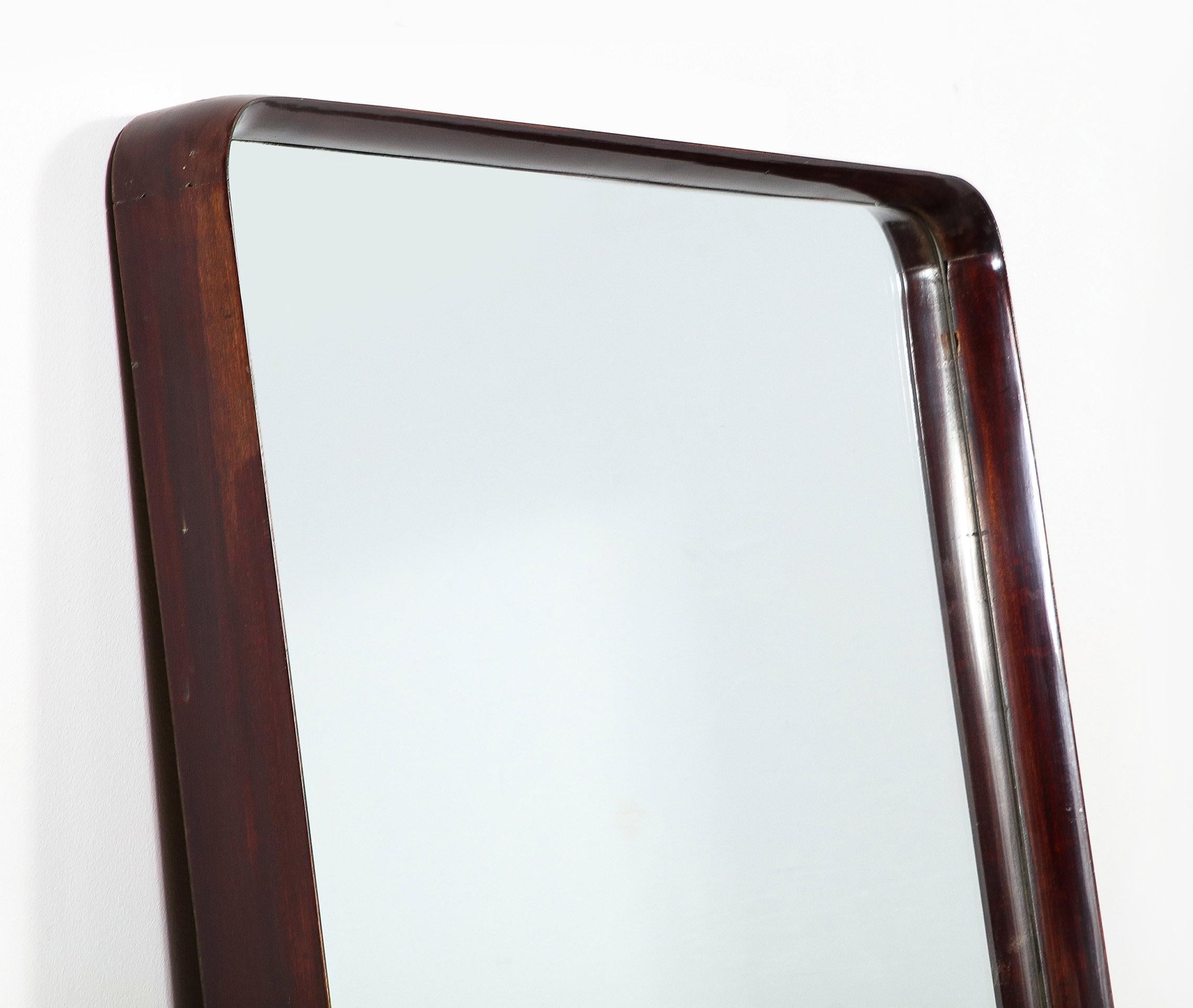 Miroir du milieu du siècle dernier de Vittorio Dassi Bon état - En vente à New York, NY