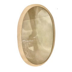 Specchio del Medioevo con cornice in resina retroilluminata