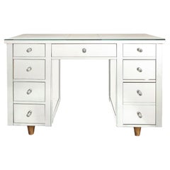 Scrivania a specchio del Mid Century 1950