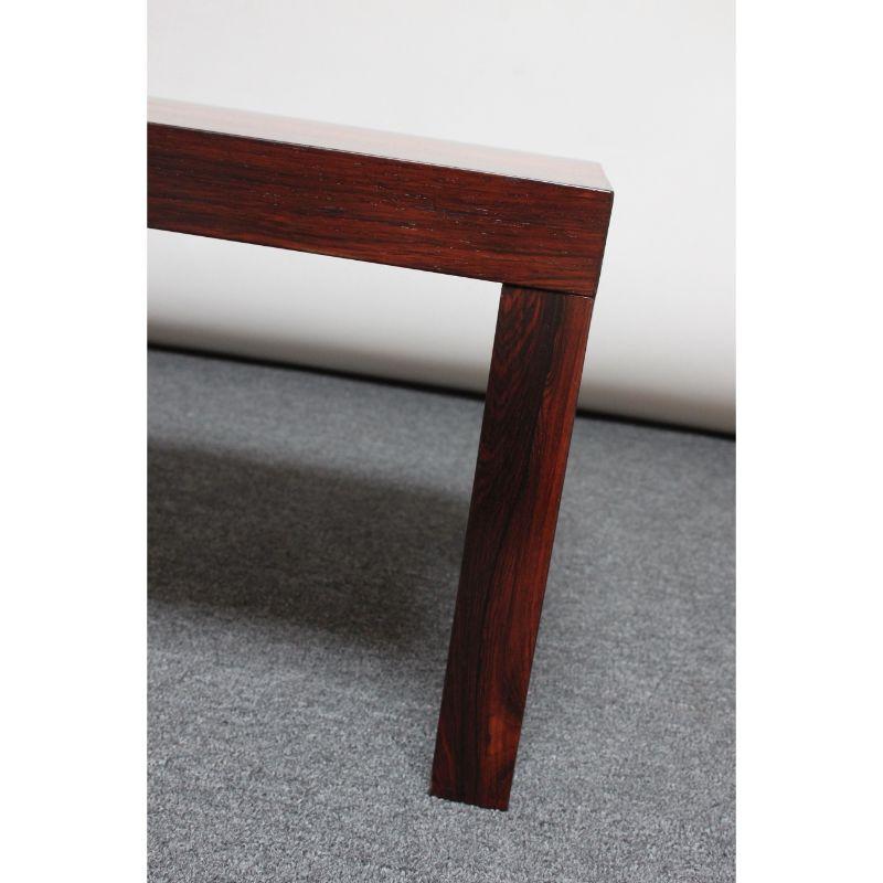 Mid-Century Mixed-Wood Parsons Coffee Table / Bench Attributed to Milo Baughman 9