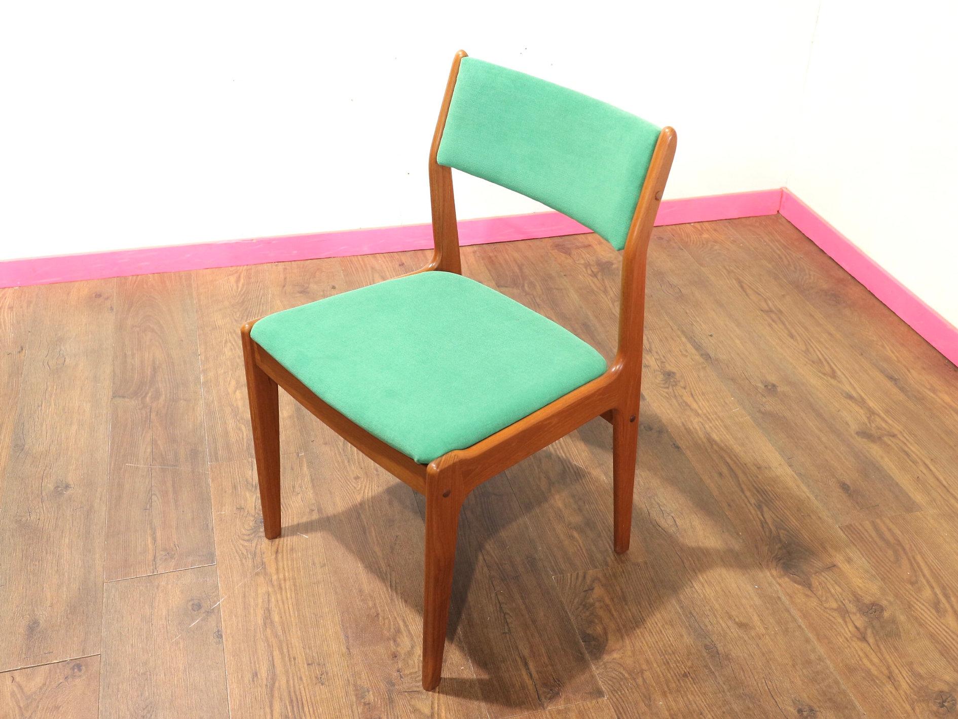 20th Century Mid Century Mobler Teak Danish Gangso Mobler Dining Chairs x 8 Scandinavian