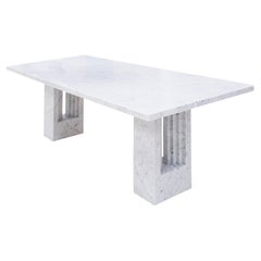 Mid Century Mod Delfi Dining Table Designed by Carlo Scarpa & Marcel Breuer
