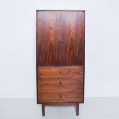 Mid-Century Modern Glenn of California Walnut Cabinet Dresser, Richard Thompson