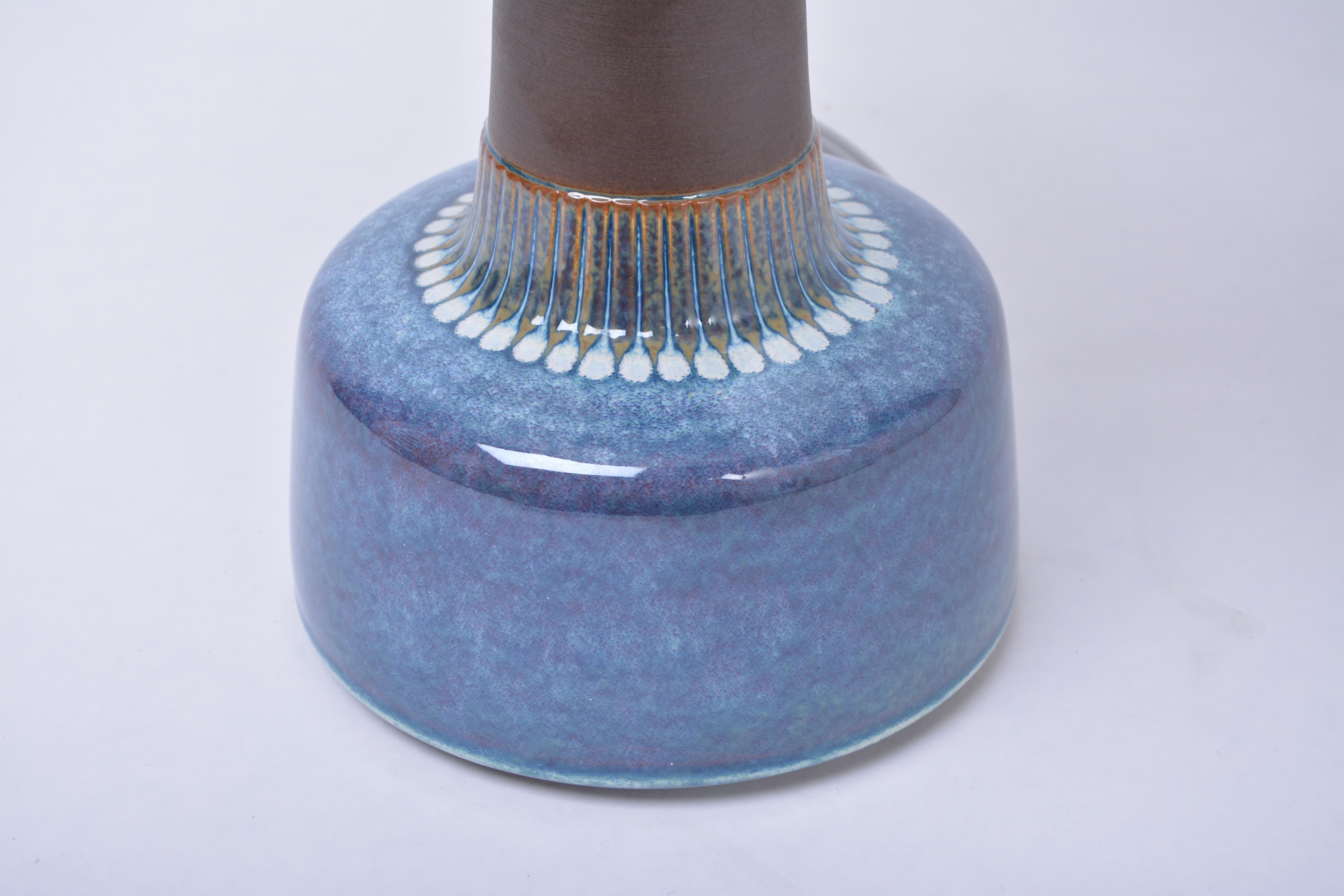 Danish Mid-Century Modern Stoneware table lamp by Einar Johansen for Søholm