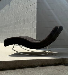 Mid-Century Model 1264 Rocking Wave Chaise by Adrian Pearsall