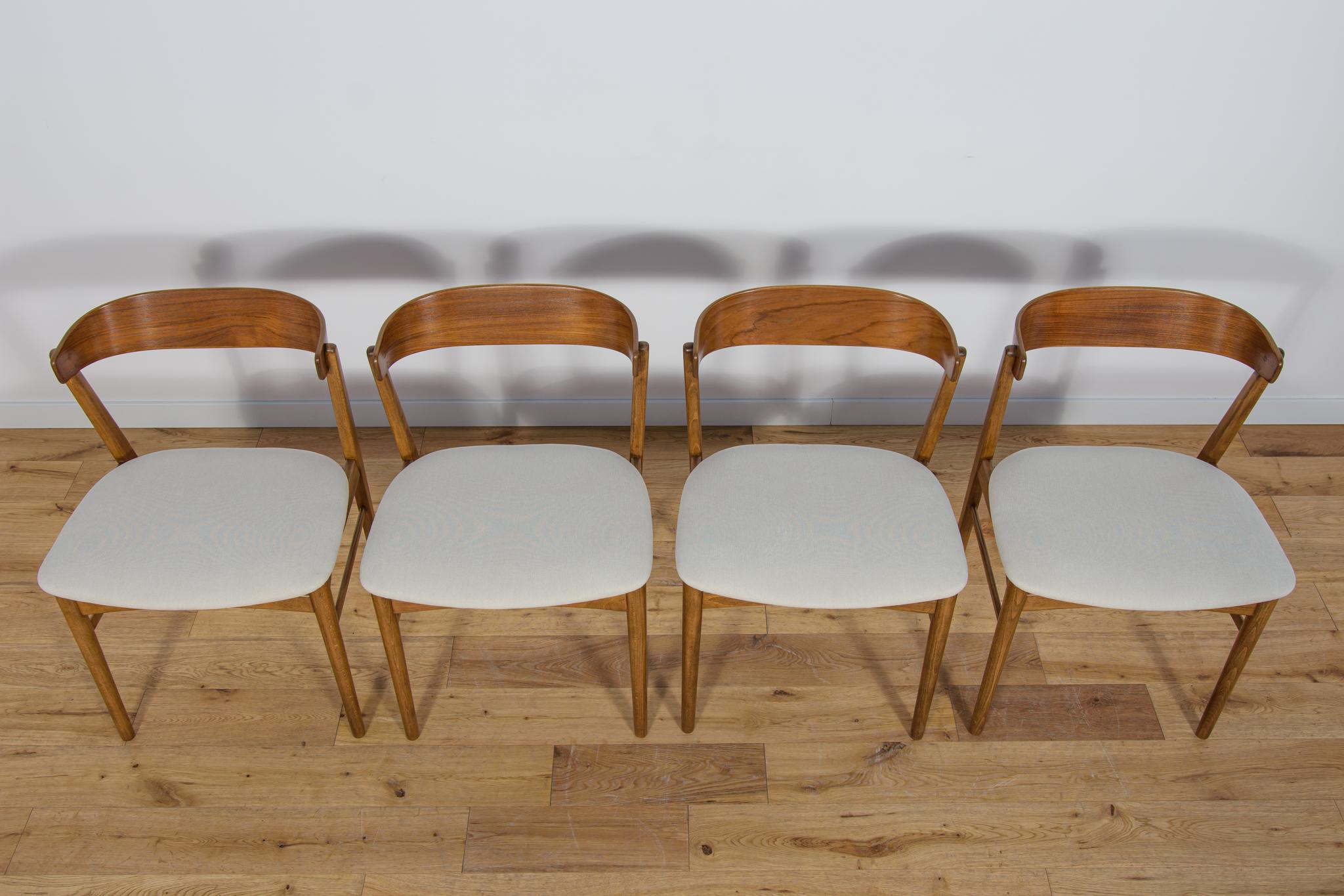 Mid-Century Modern Mid-Century Model 206 Dining Chairs from Farstrup Furniture, 1960s, Denmark. For Sale