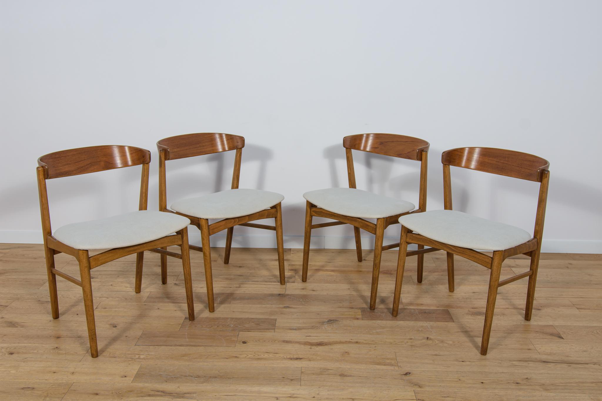 Danish Mid-Century Model 206 Dining Chairs from Farstrup Furniture, 1960s, Denmark. For Sale
