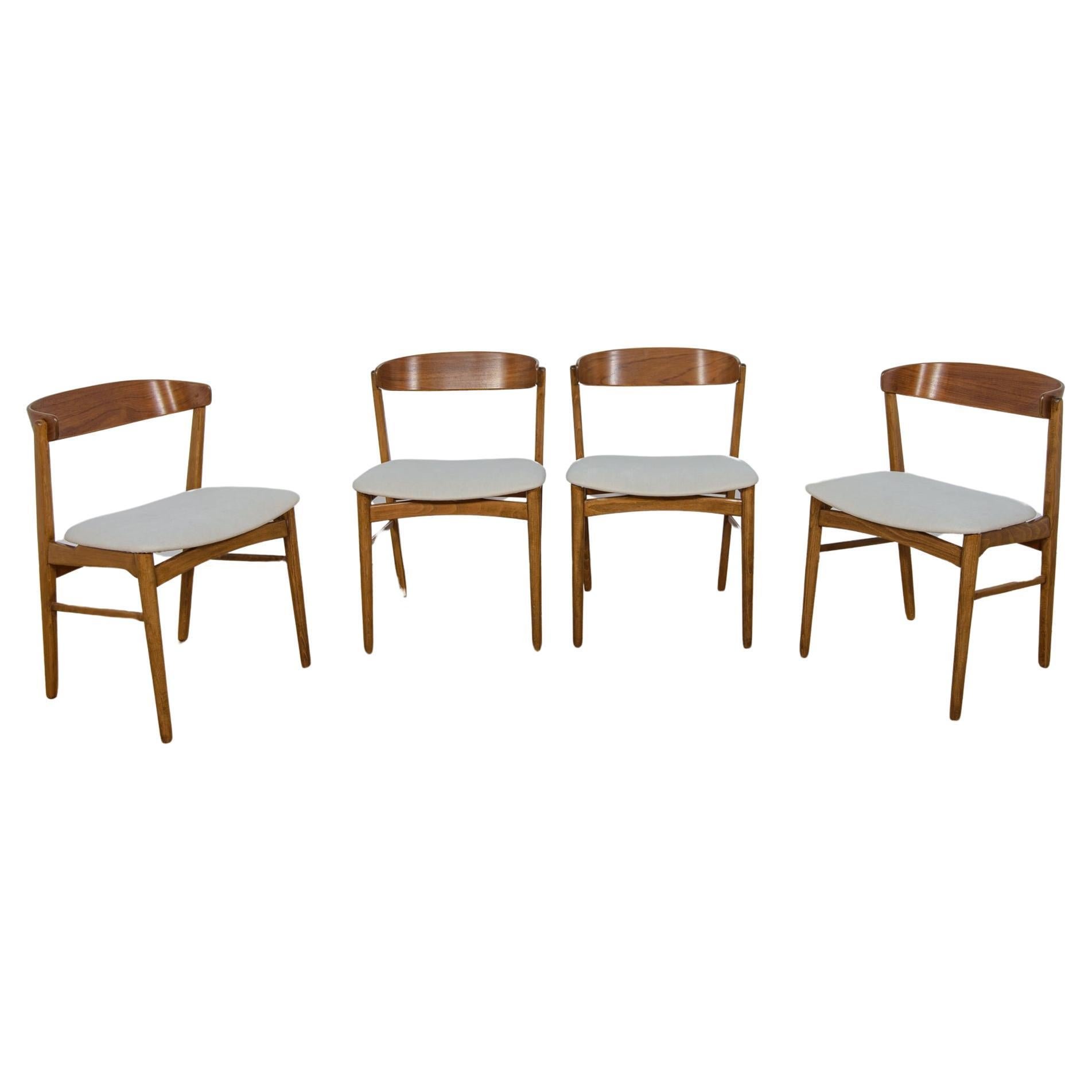 Mid-Century Model 206 Dining Chairs from Farstrup Furniture, 1960s, Denmark.