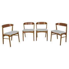 Chaises de salle à manger modèle 206 du milieu du siècle de Farstrup Furniture, années 1960, Danemark.