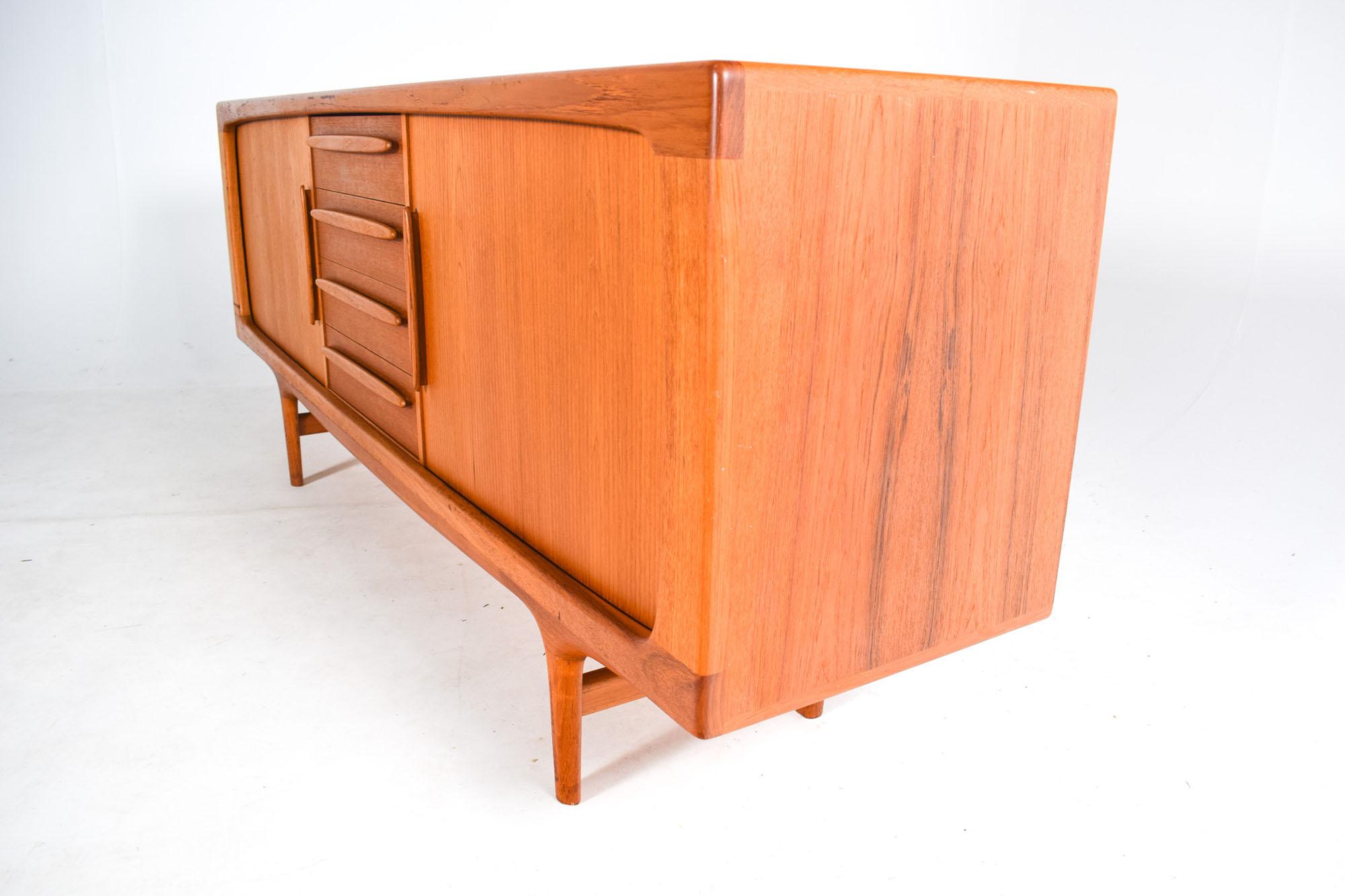 Danish Midcentury Model 230 Teak Sideboard by Johannes Andersen for CFC Silkeborg