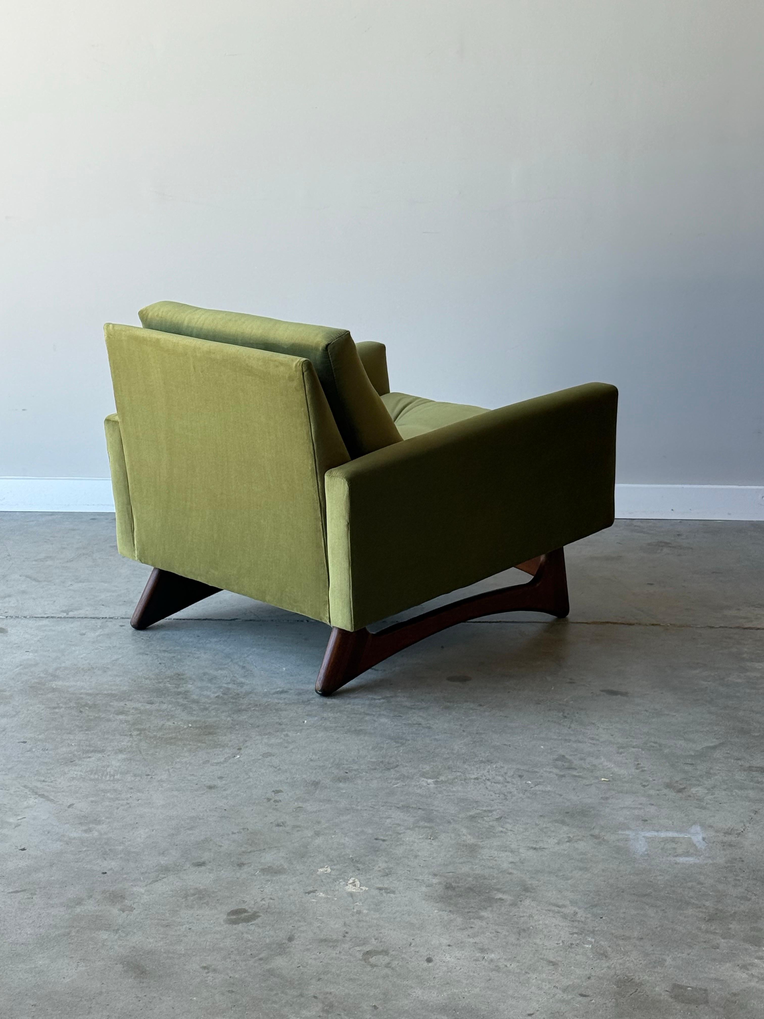 Mid-Century Modern Mid-Century Model 2406 Lounge Chair by Adrian Pearsall for Craft Associates For Sale