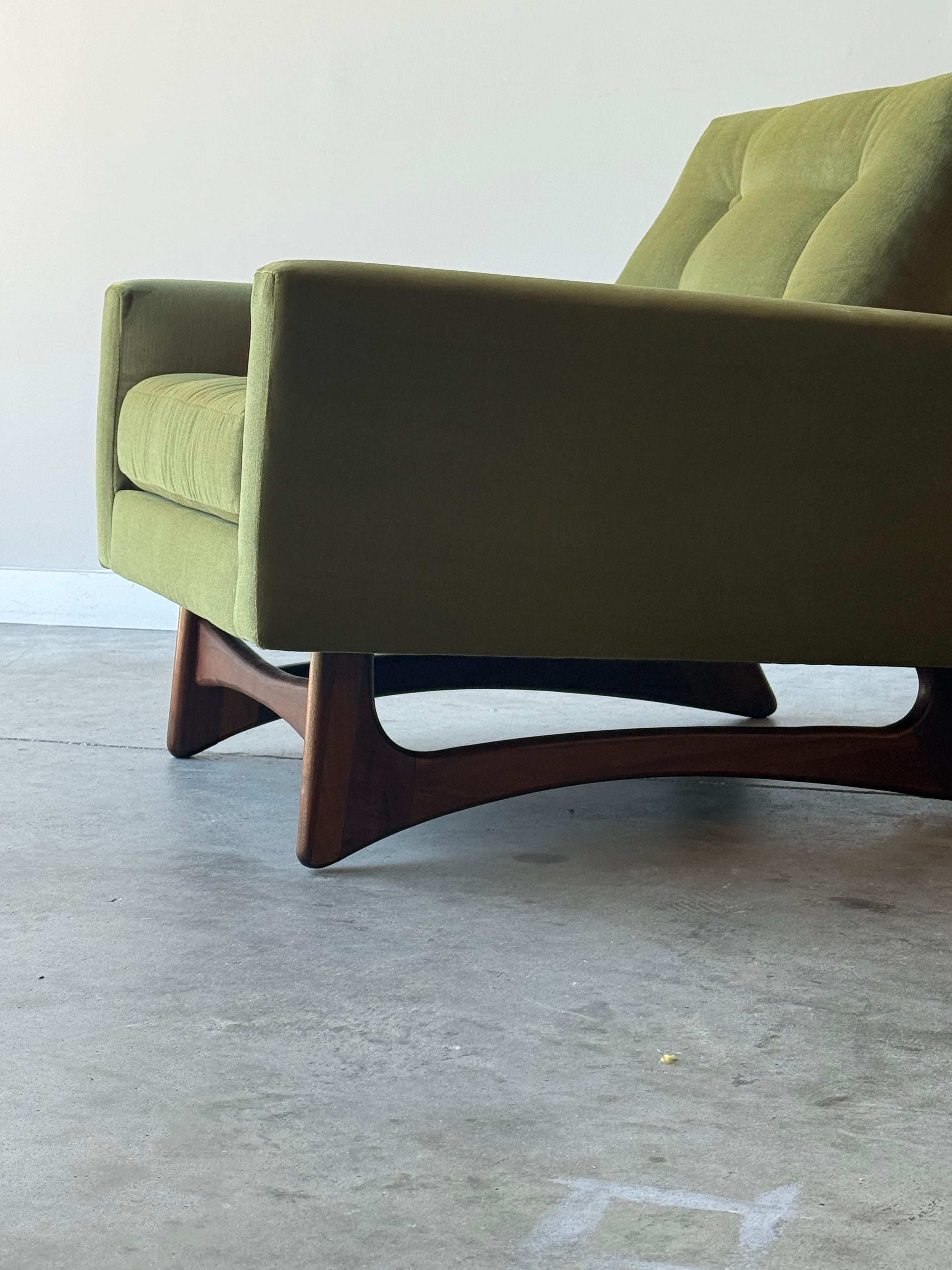 Mid-20th Century Mid-Century Model 2406 Lounge Chair by Adrian Pearsall for Craft Associates For Sale