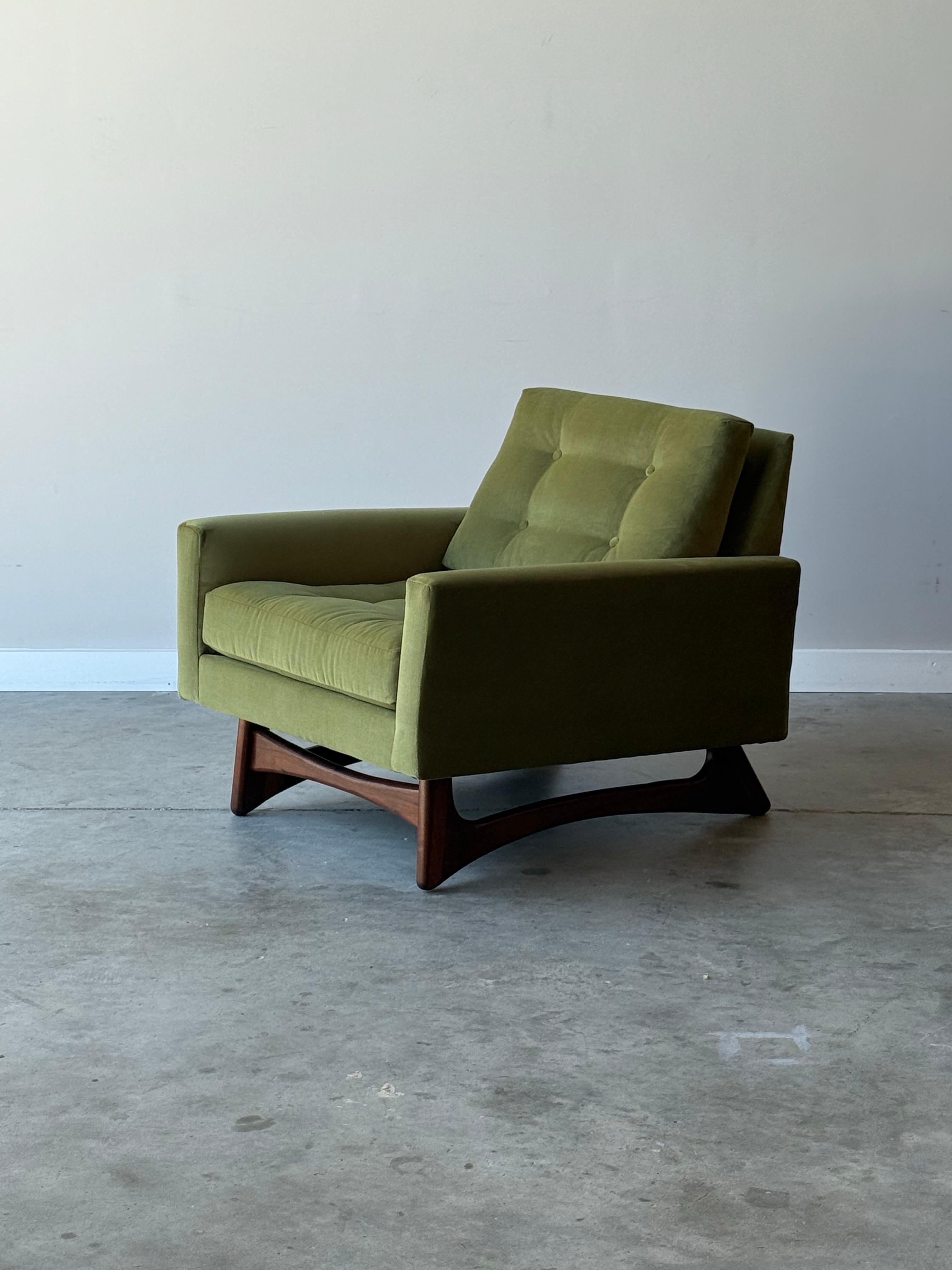 Mid-Century Model 2406 Lounge Chair by Adrian Pearsall for Craft Associates For Sale 1