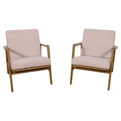 Vintage  Mid-Century Model 300-139 Armchairs from Swarzędz Factory, 1960s, Set of 2