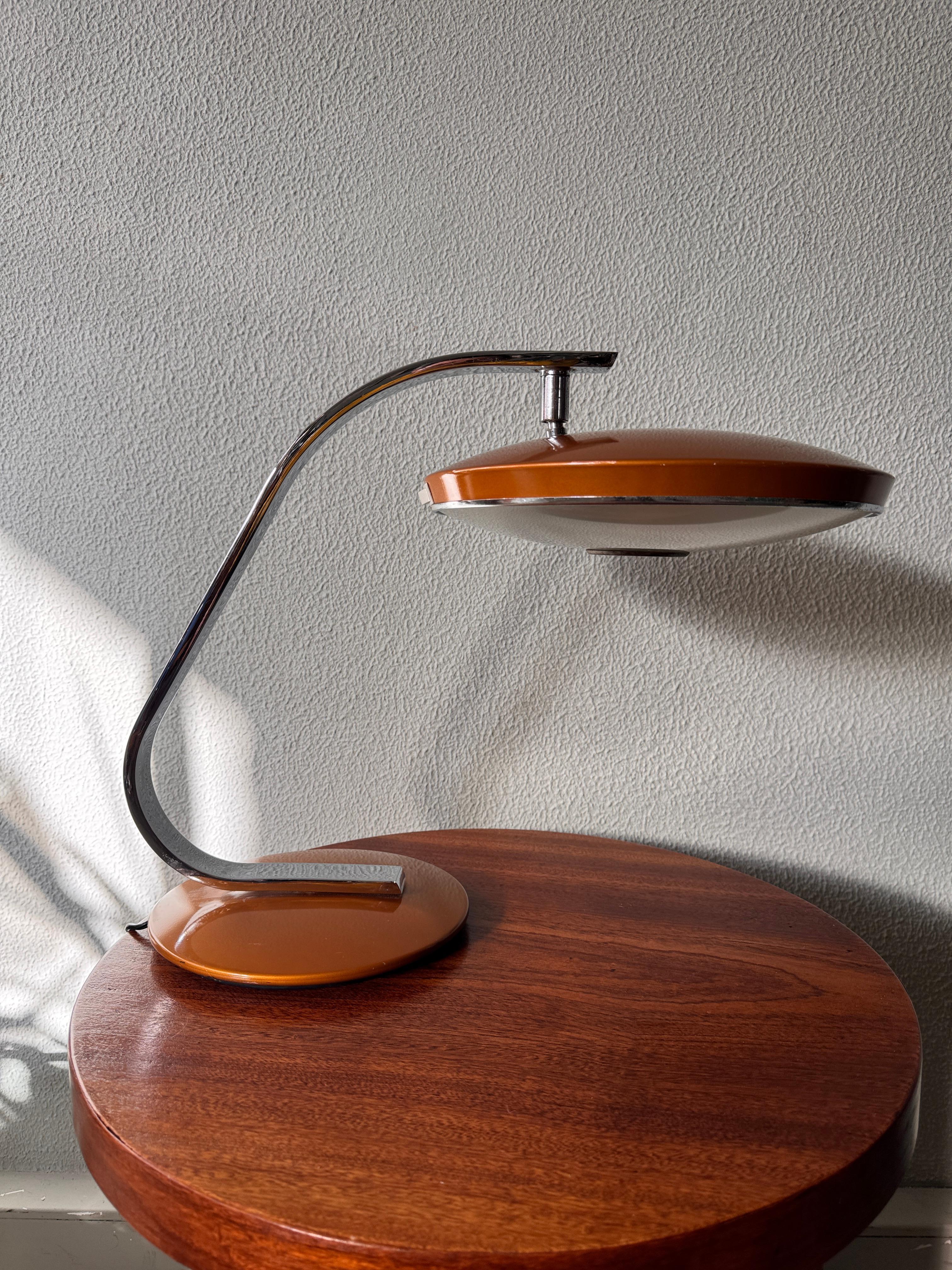 Mid-Century Model 520 Table Lamp from Fase by Luis Perez de la Oliva, 1970s 2