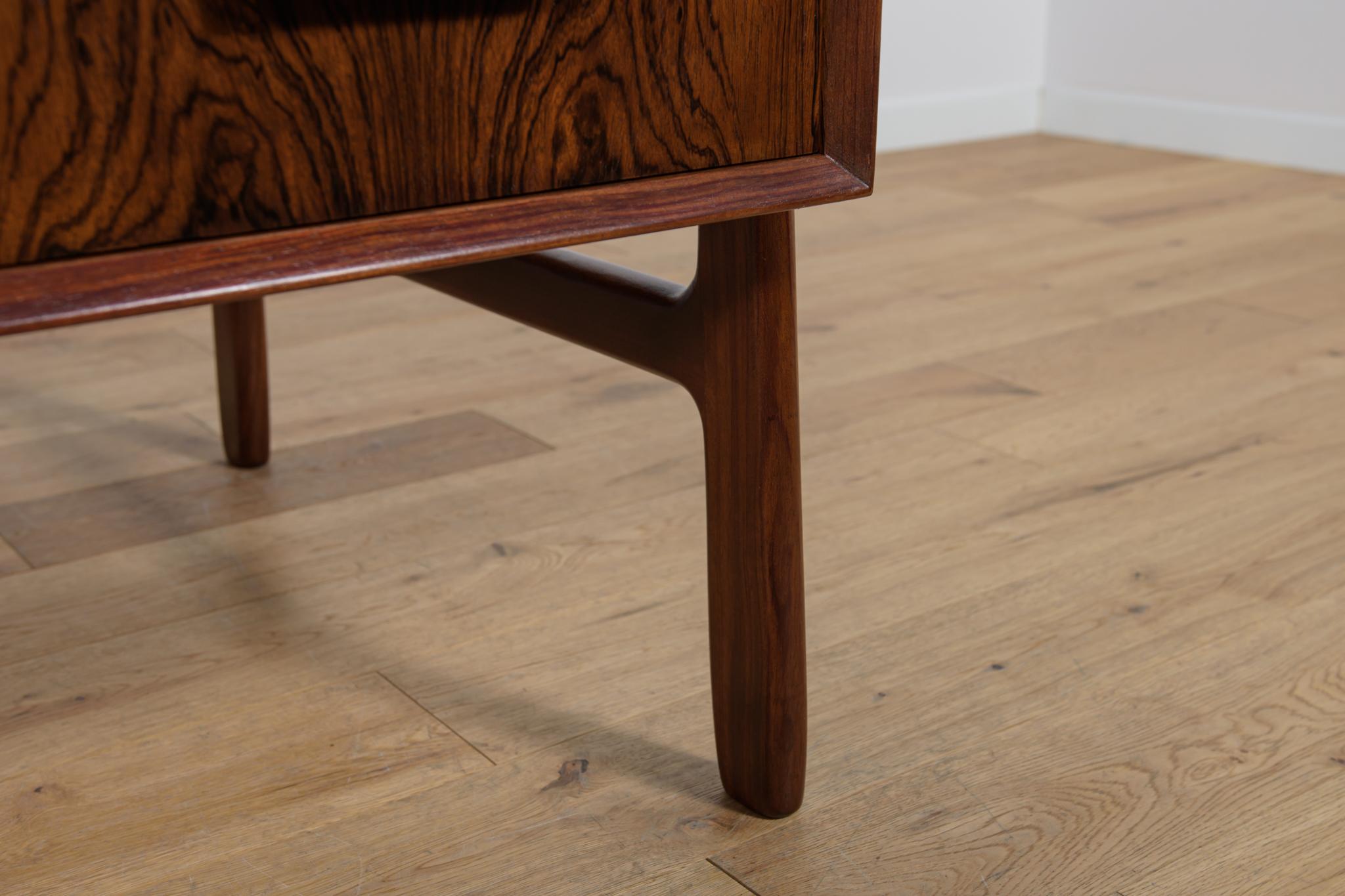 Scrivania indipendente in teak Model 75 di Omann Jun, Danimarca, 1950 in vendita 12