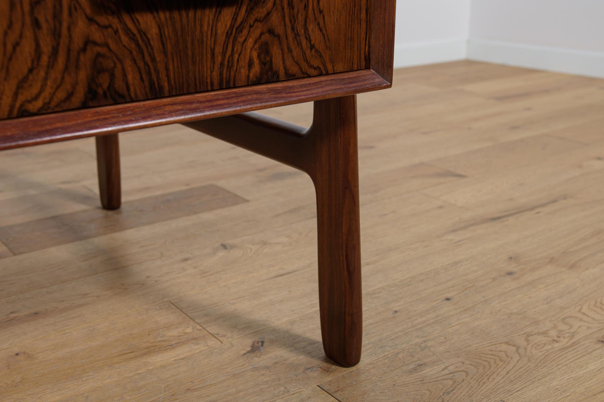 Mid-Century Model 75 Freestanding Teak Desk from Omann Jun, Denmark, 1950s For Sale 12