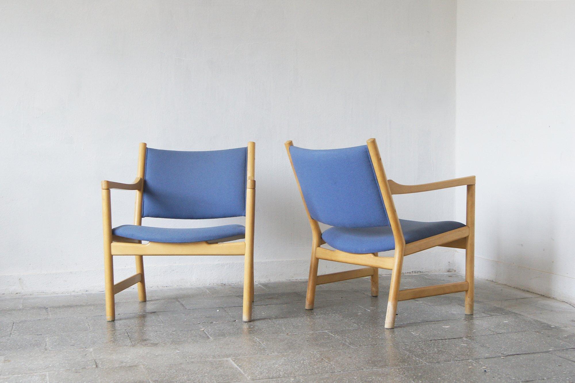 Sillón de mediados de siglo Modelo CH52 de Hans J. Wegner para Carl Hansen & Son Años 60 Holandés en venta