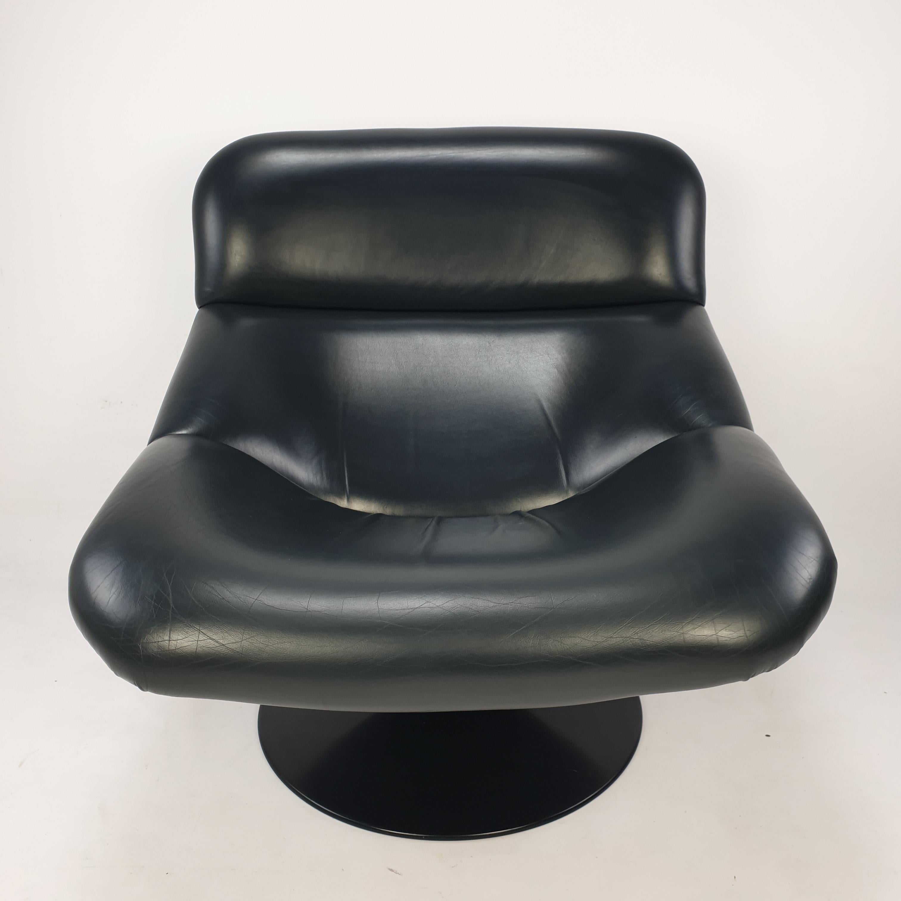 Mid-Century Modern Mid Century Model F518 Lounge Chair by Geoffrey Harcourt for Artifort, 1970s
