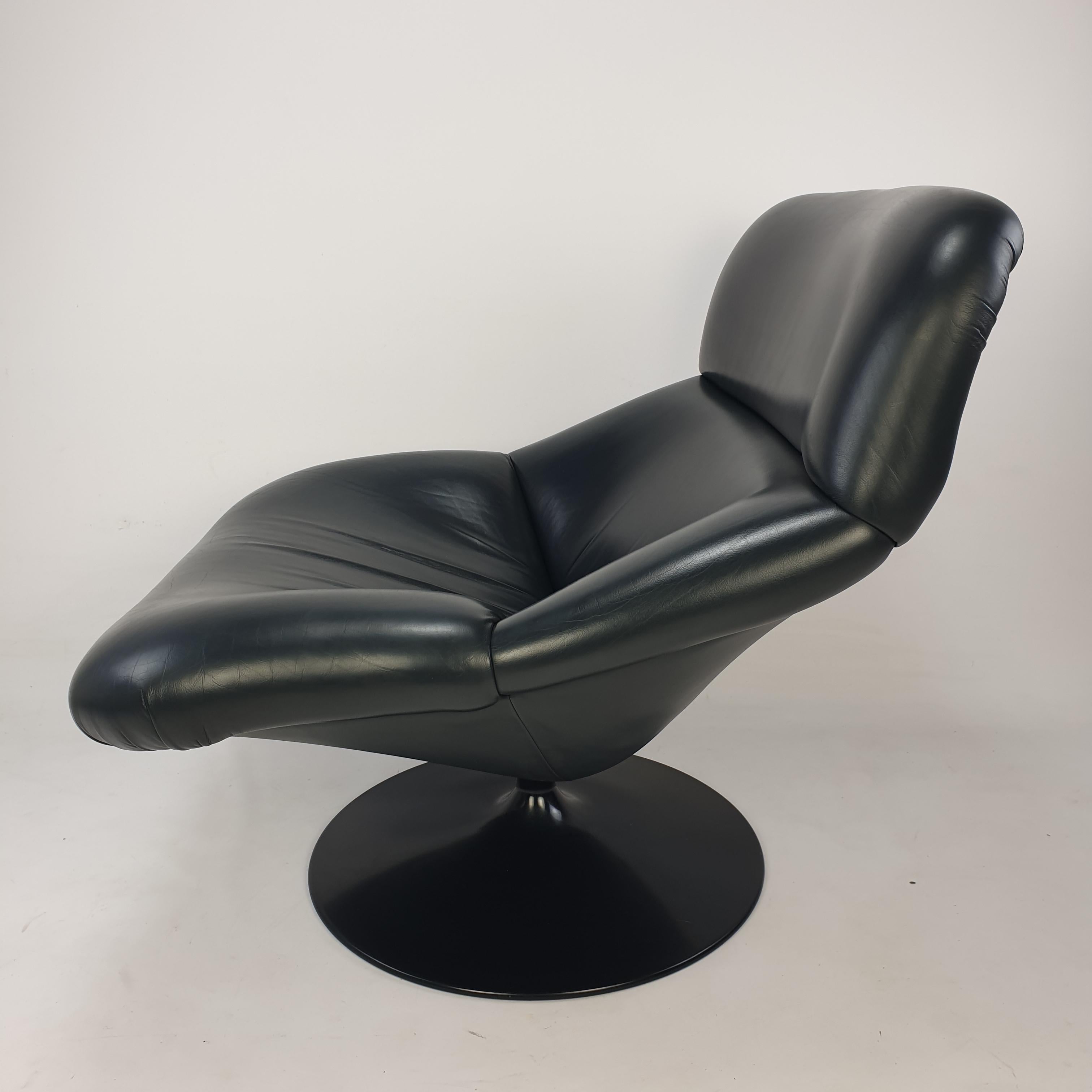 Dutch Mid Century Model F518 Lounge Chair by Geoffrey Harcourt for Artifort, 1970s