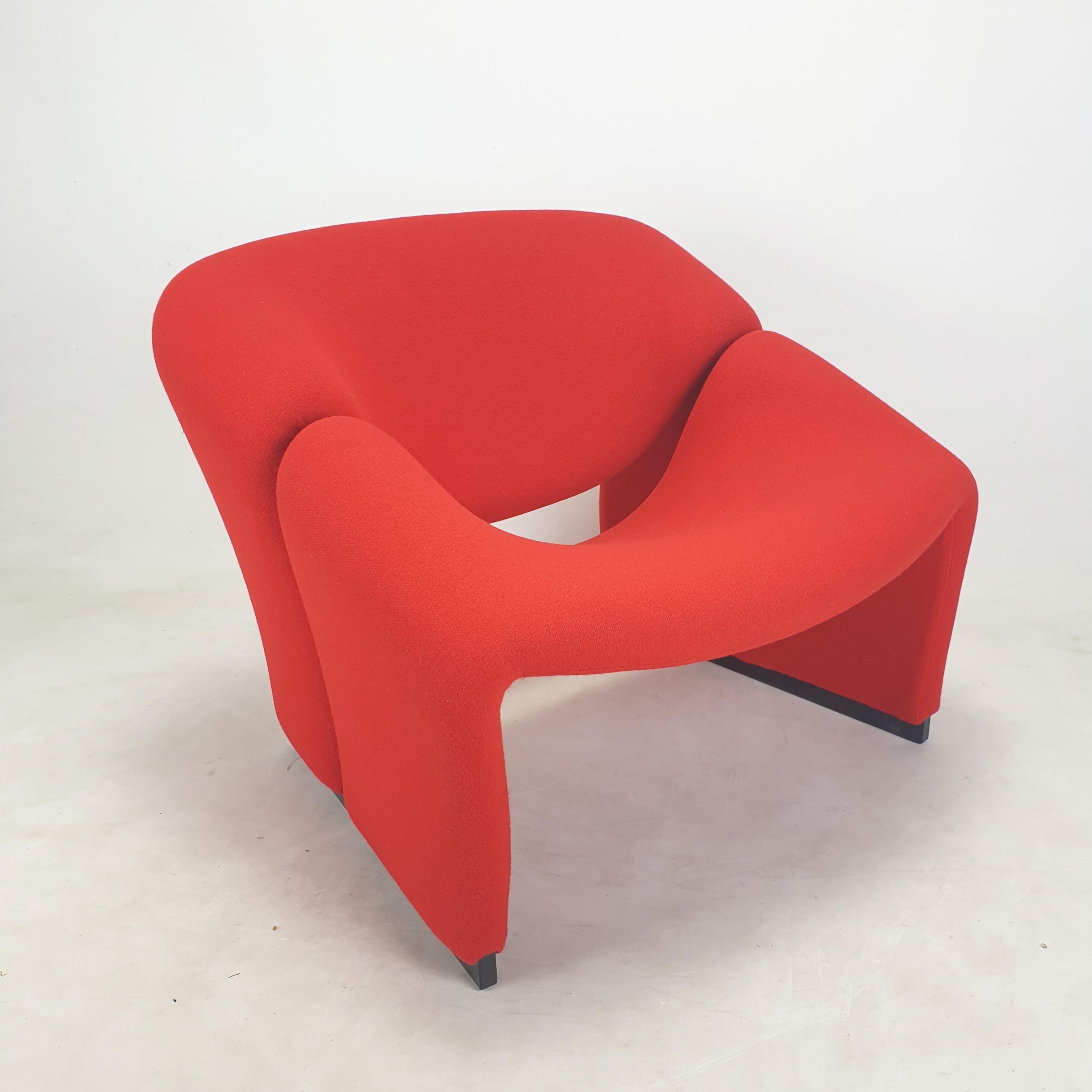Groovy-Stuhl aus der Mitte des Jahrhunderts Modell F580 von Pierre Paulin für Artifort, 1966 (Moderne der Mitte des Jahrhunderts) im Angebot