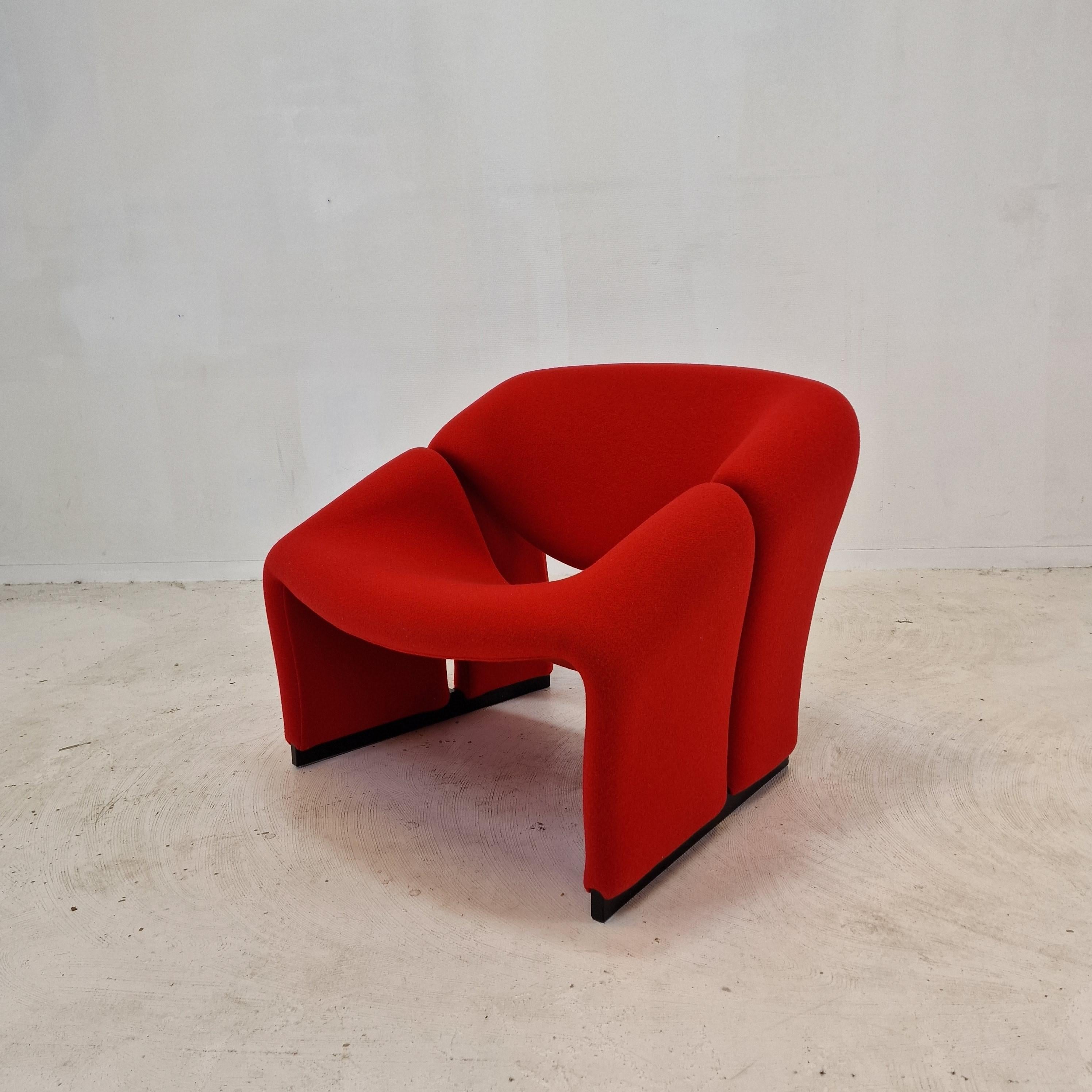 Mid-Century Modern Mid Century Model F580 Groovy Chair by Pierre Paulin for Artifort, 1966 For Sale